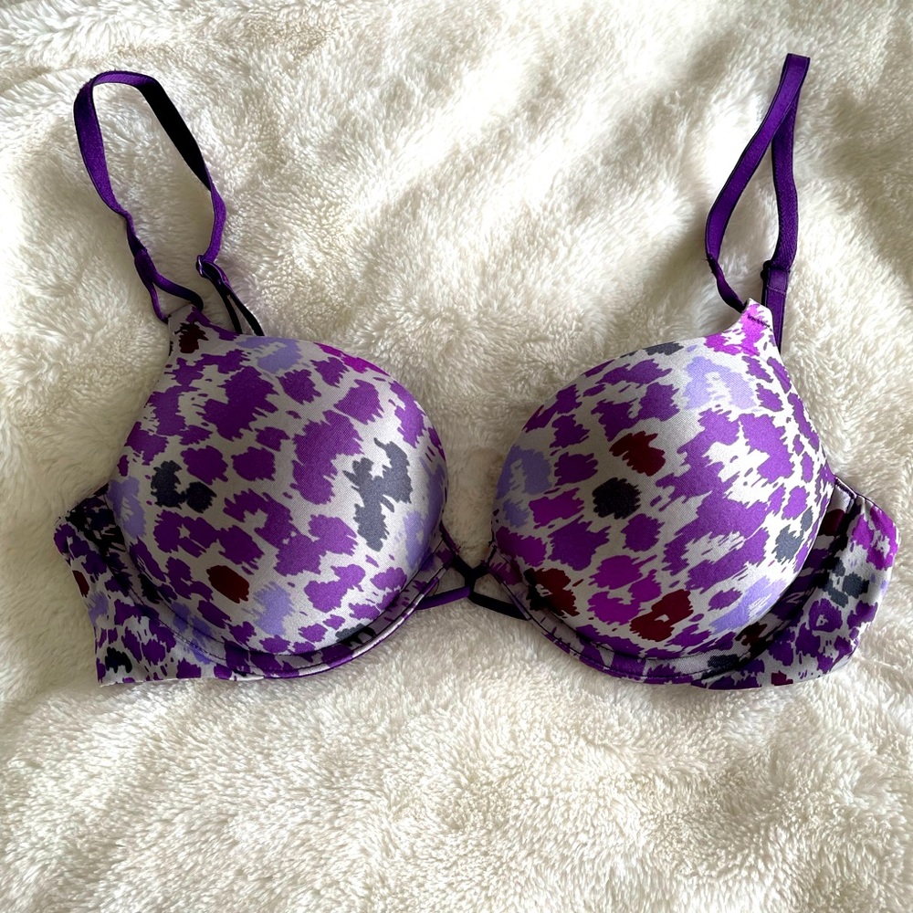 Victoria’s Secret Purple Miraculous Plunge Bra